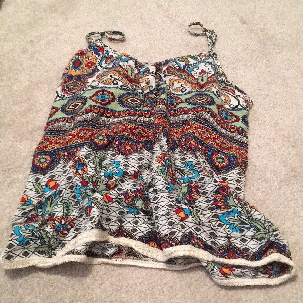 Printed tank top